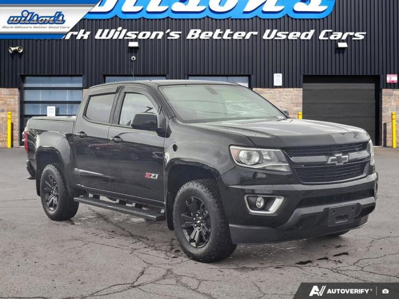 2019 Chevrolet Colorado 4WD Z71 Crew 4WD | V6 | Leather Trim | Heated Seats | CarPlay + Android | Rear Cam & More ! Photo