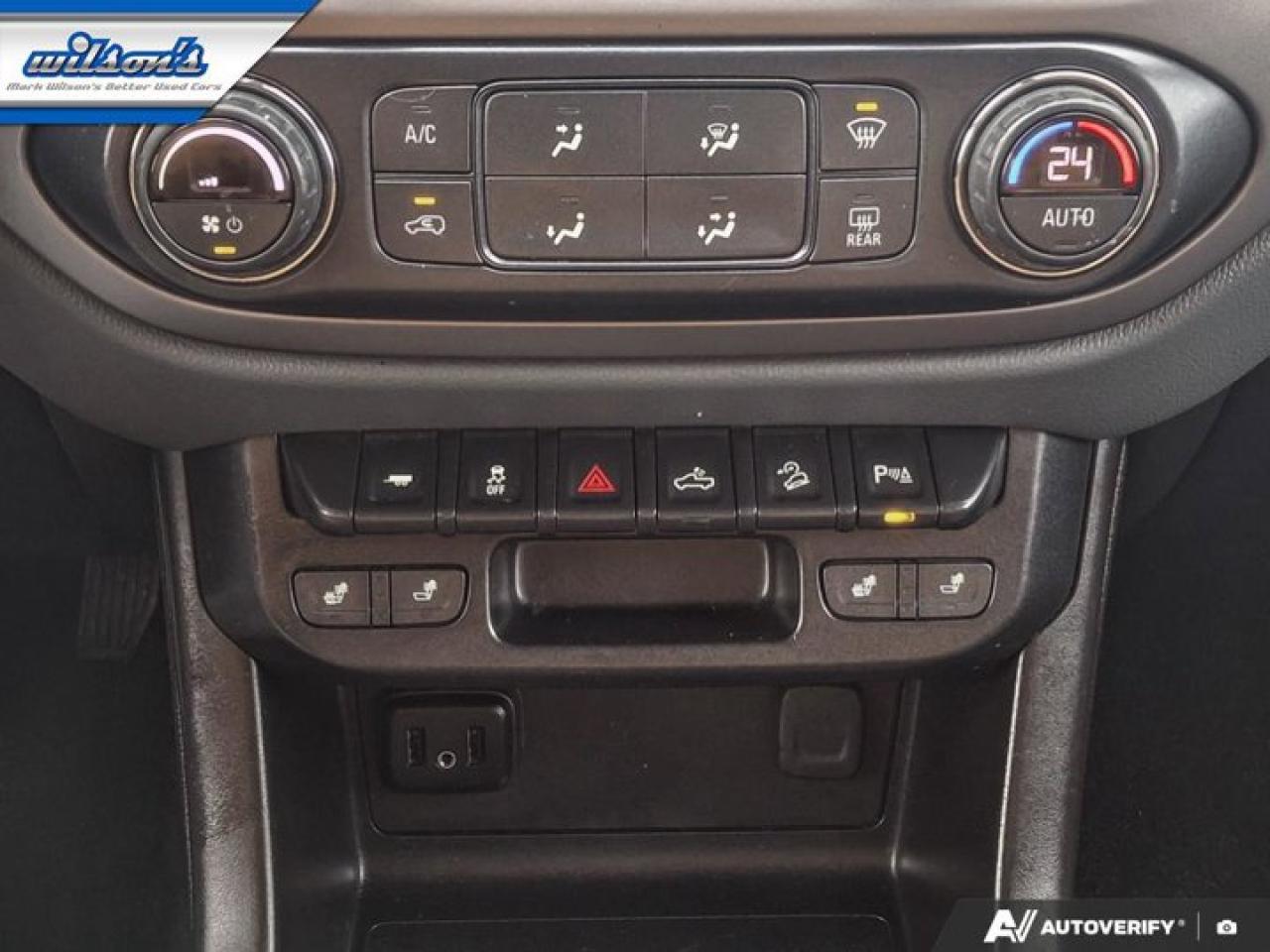 2019 Chevrolet Colorado 4WD Z71 Crew 4WD | V6 | Leather Trim | Heated Seats | CarPlay + Android | Rear Cam & More ! Photo