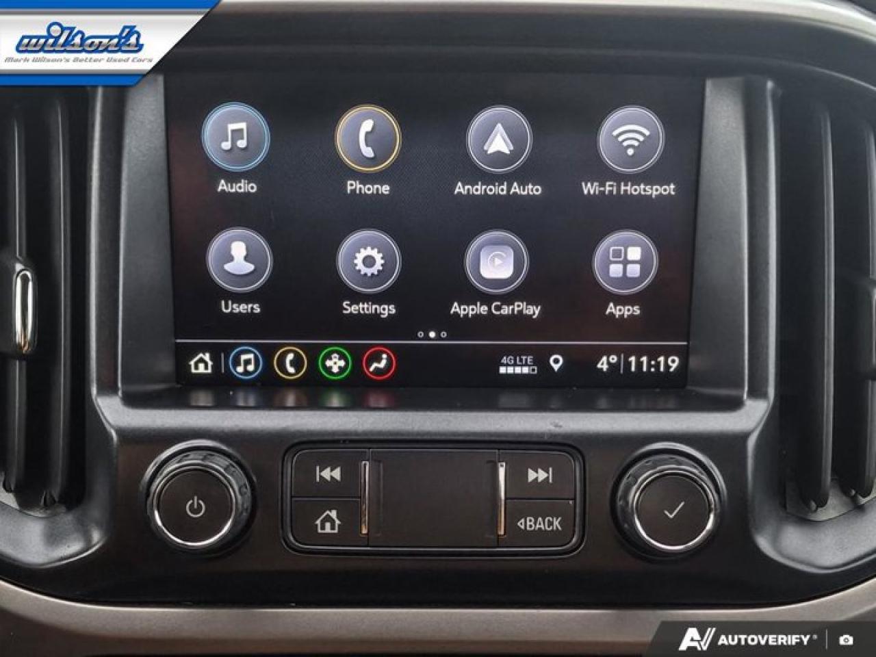 2019 Chevrolet Colorado 4WD Z71 Crew 4WD | V6 | Leather Trim | Heated Seats | CarPlay + Android | Rear Cam & More ! Photo