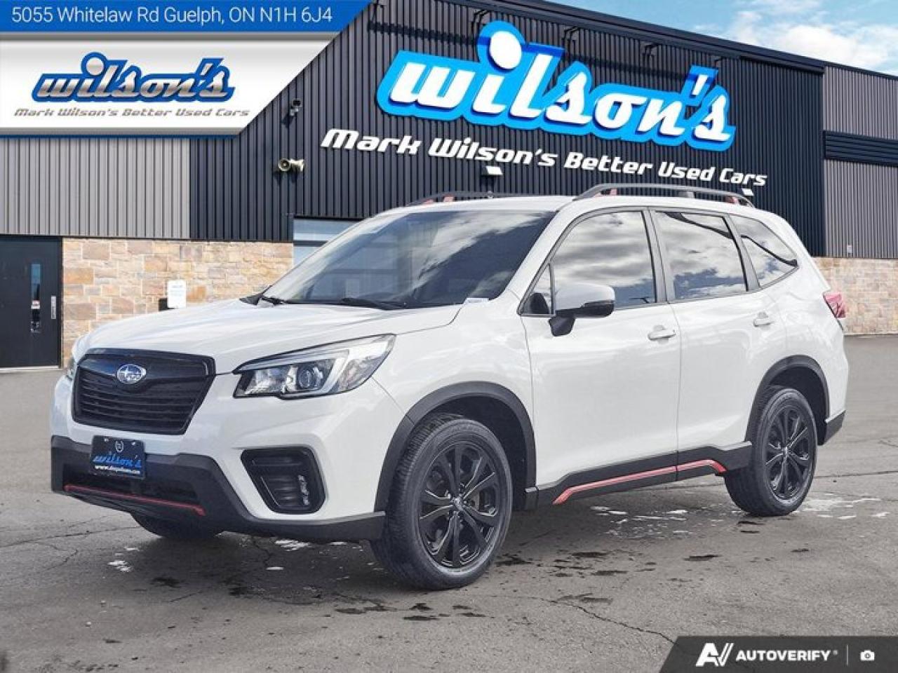 Used 2020 Subaru Forester Sport AWD | Moon Roof | Adaptive Cruise | CarPlay | Android Auto | Heated Seats & Steering and More! for sale in Guelph, ON