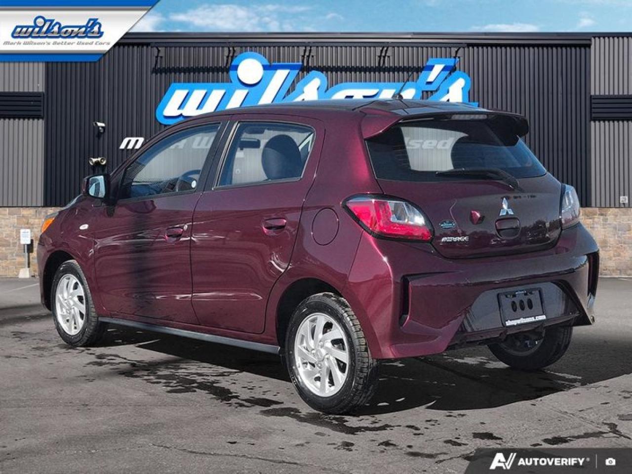 2024 Mitsubishi Mirage ES Hatchback | Heated Seats | CarPlay + Android | Rear Cam | Auto Climate | Alloy Wheels and More ! Photo2