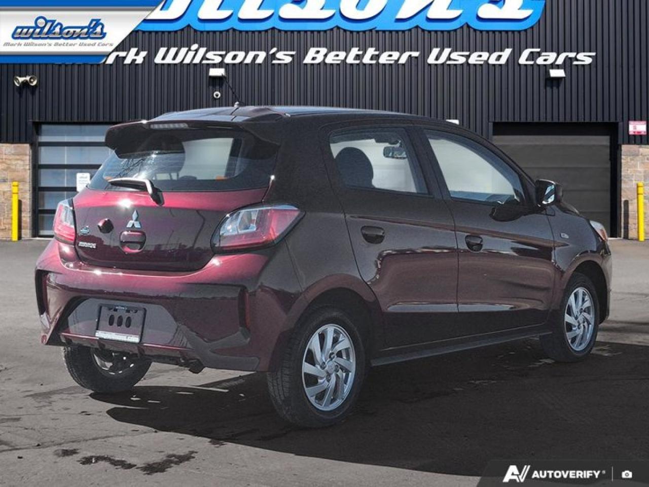 2024 Mitsubishi Mirage ES Hatchback | Heated Seats | CarPlay + Android | Rear Cam | Auto Climate | Alloy Wheels and More ! Photo4