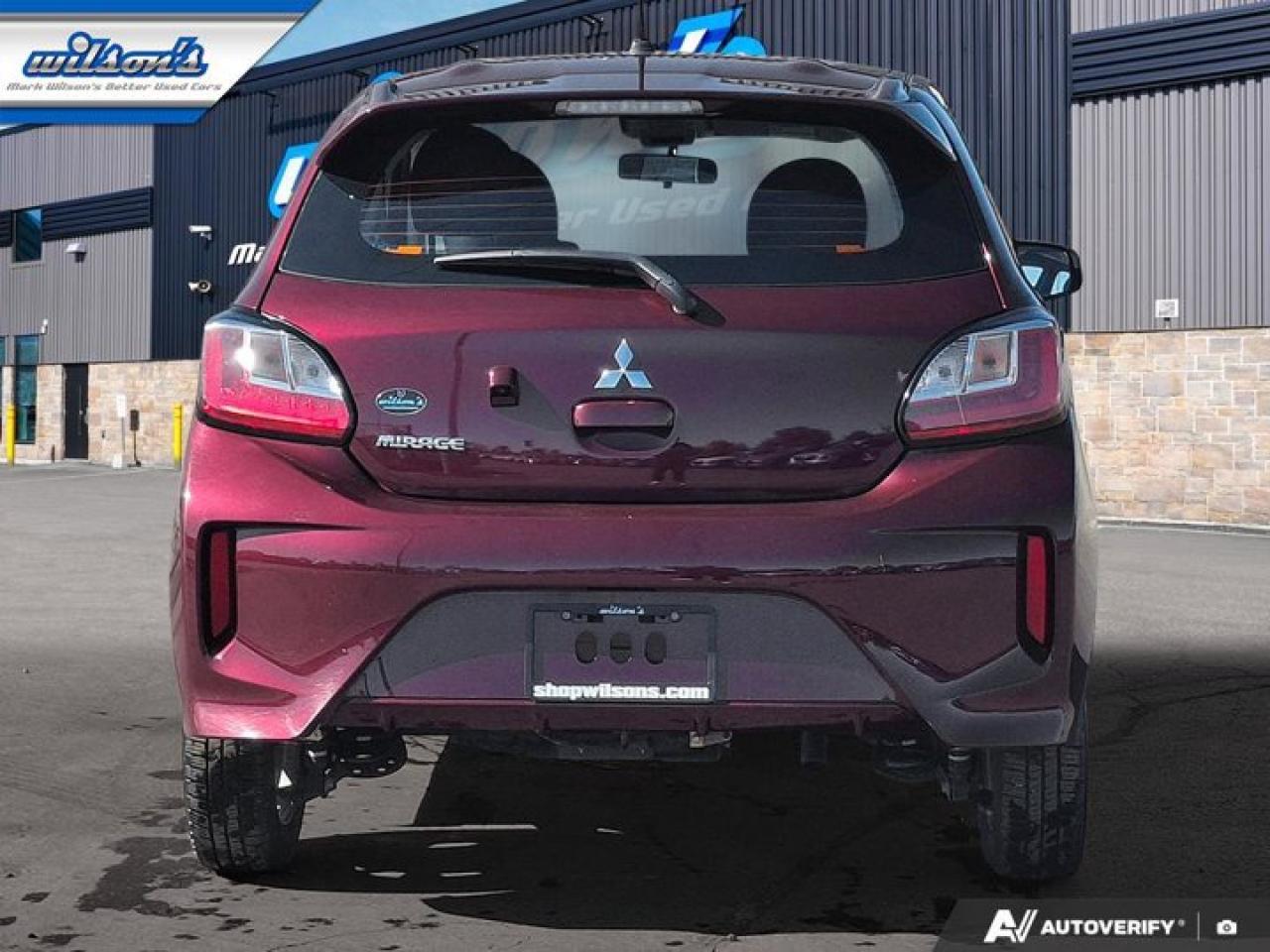 2024 Mitsubishi Mirage ES Hatchback | Heated Seats | CarPlay + Android | Rear Cam | Auto Climate | Alloy Wheels and More ! Photo3