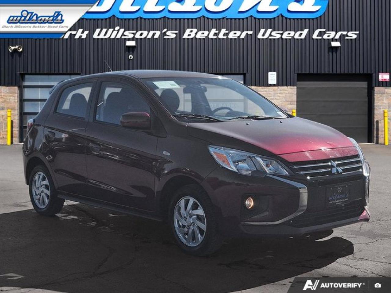 2024 Mitsubishi Mirage ES Hatchback | Heated Seats | CarPlay + Android | Rear Cam | Auto Climate | Alloy Wheels and More ! Photo