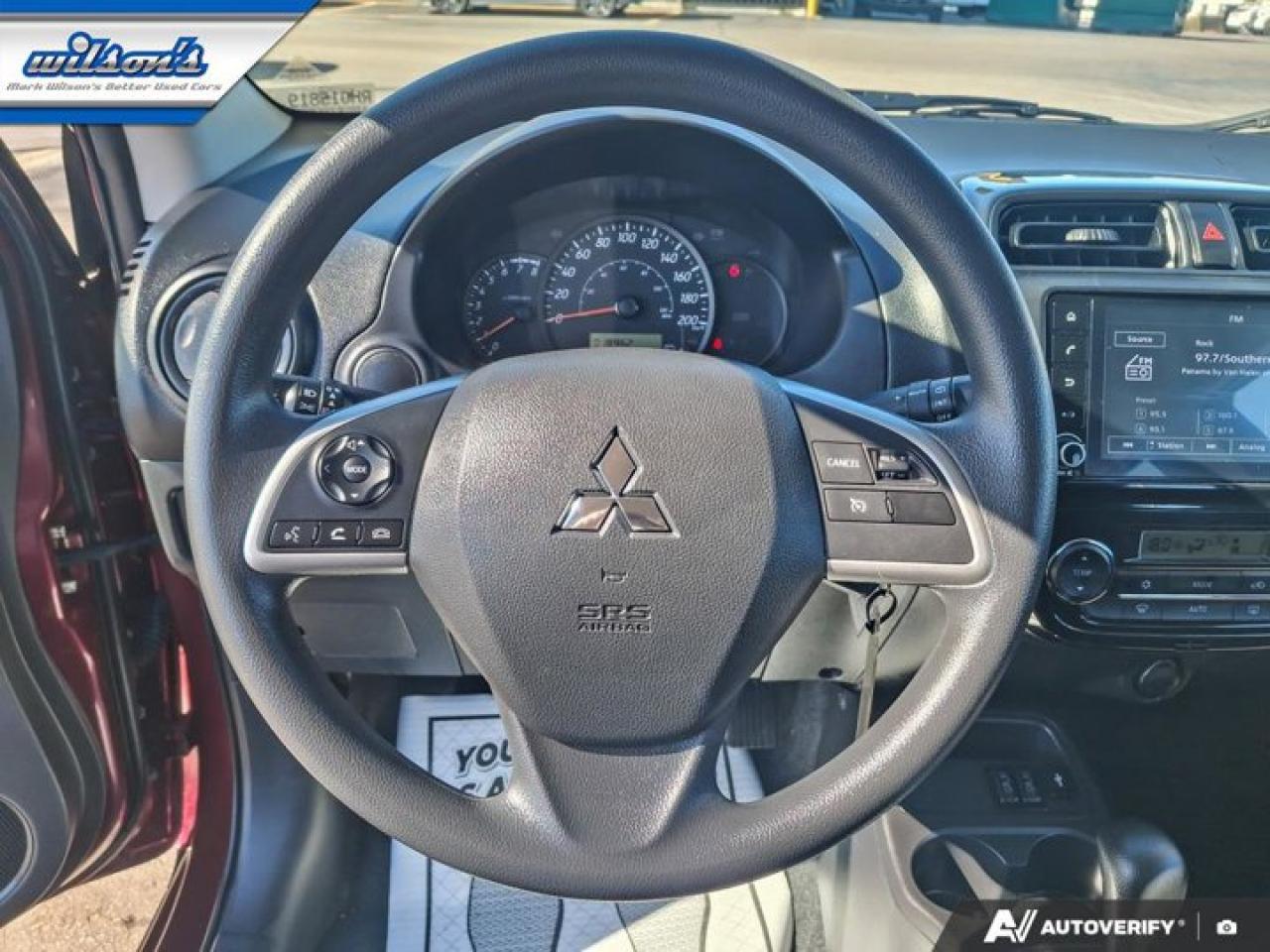 2024 Mitsubishi Mirage ES Hatchback | Heated Seats | CarPlay + Android | Rear Cam | Auto Climate | Alloy Wheels and More ! Photo