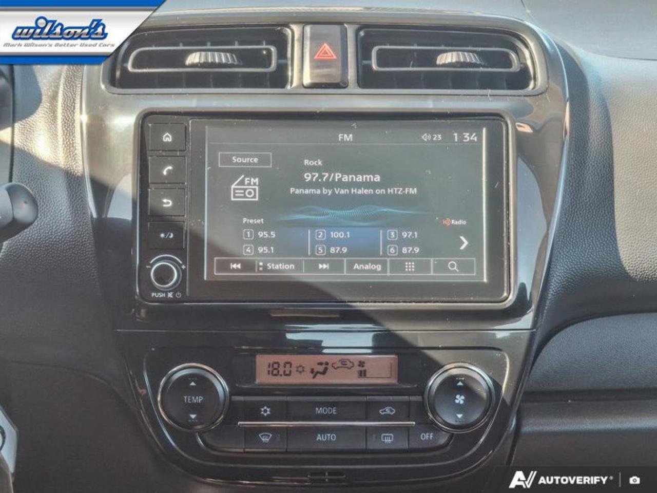 2024 Mitsubishi Mirage ES Hatchback | Heated Seats | CarPlay + Android | Rear Cam | Auto Climate | Alloy Wheels and More ! Photo