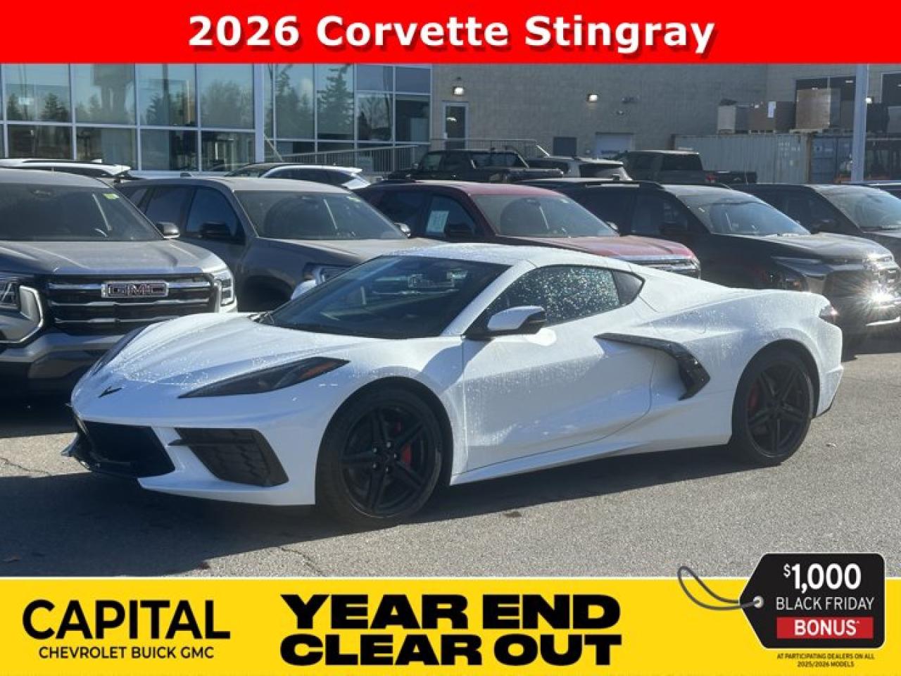 New 2026 Chevrolet Corvette 1LT for sale in Calgary, AB