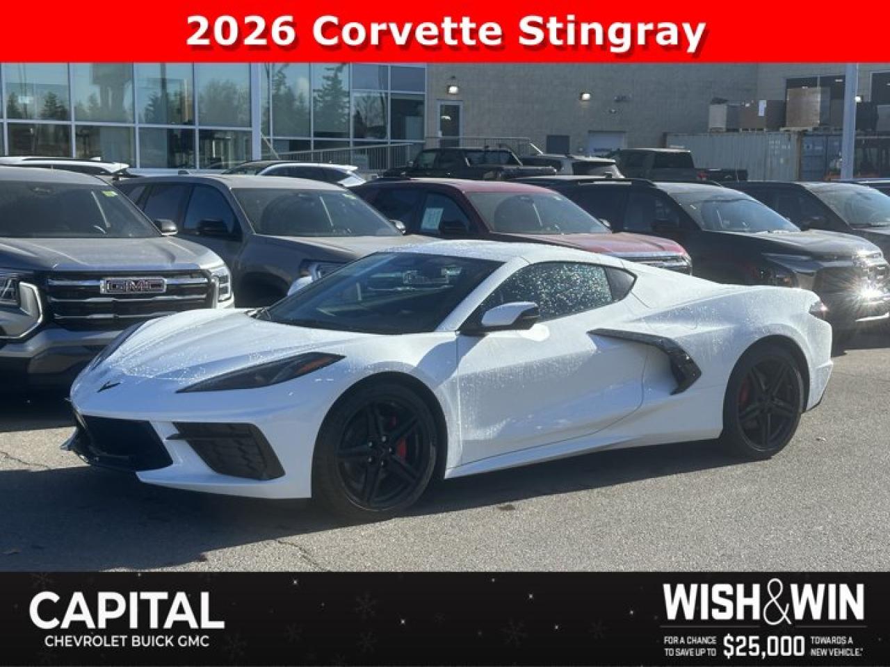 New 2026 Chevrolet Corvette 1LT for sale in Calgary, AB