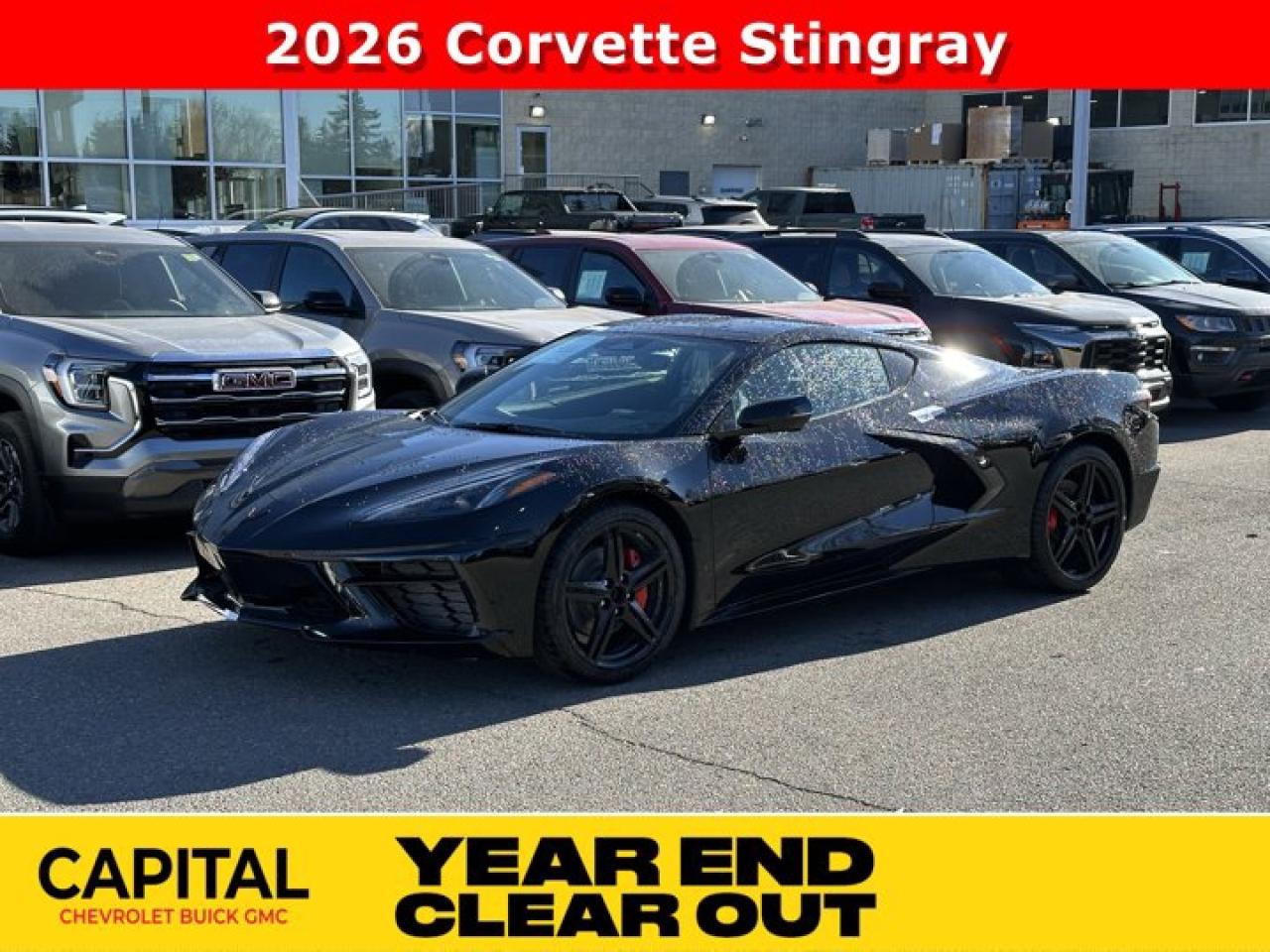 New 2026 Chevrolet Corvette 1LT for sale in Calgary, AB