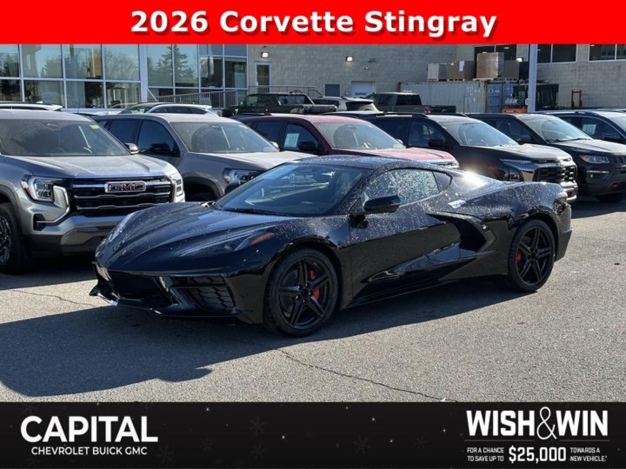 New 2026 Chevrolet Corvette 1LT for sale in Calgary, AB