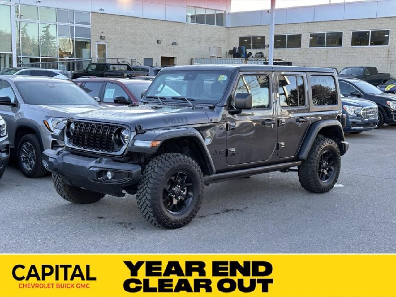 Used 2024 Jeep Wrangler Willys for sale in Calgary, AB