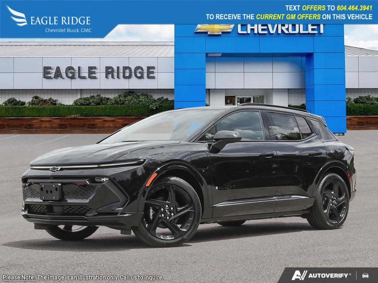 New 2026 Chevrolet Equinox EV RS 17.7-inch touchscreen, 11-inch driver display, Google Built-in with navigation, WiFi compatibility, voice recognition for sale in Coquitlam, BC