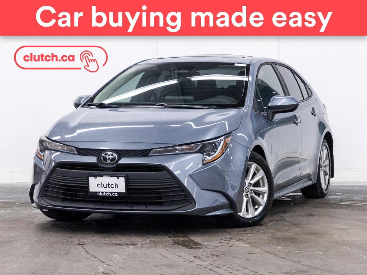 Used 2023 Toyota Corolla LE w/ Upgrade Pkg w/ Apple CarPlay & Android Auto, Power Moonroof, Heated Steering Wheel for sale in Toronto, ON