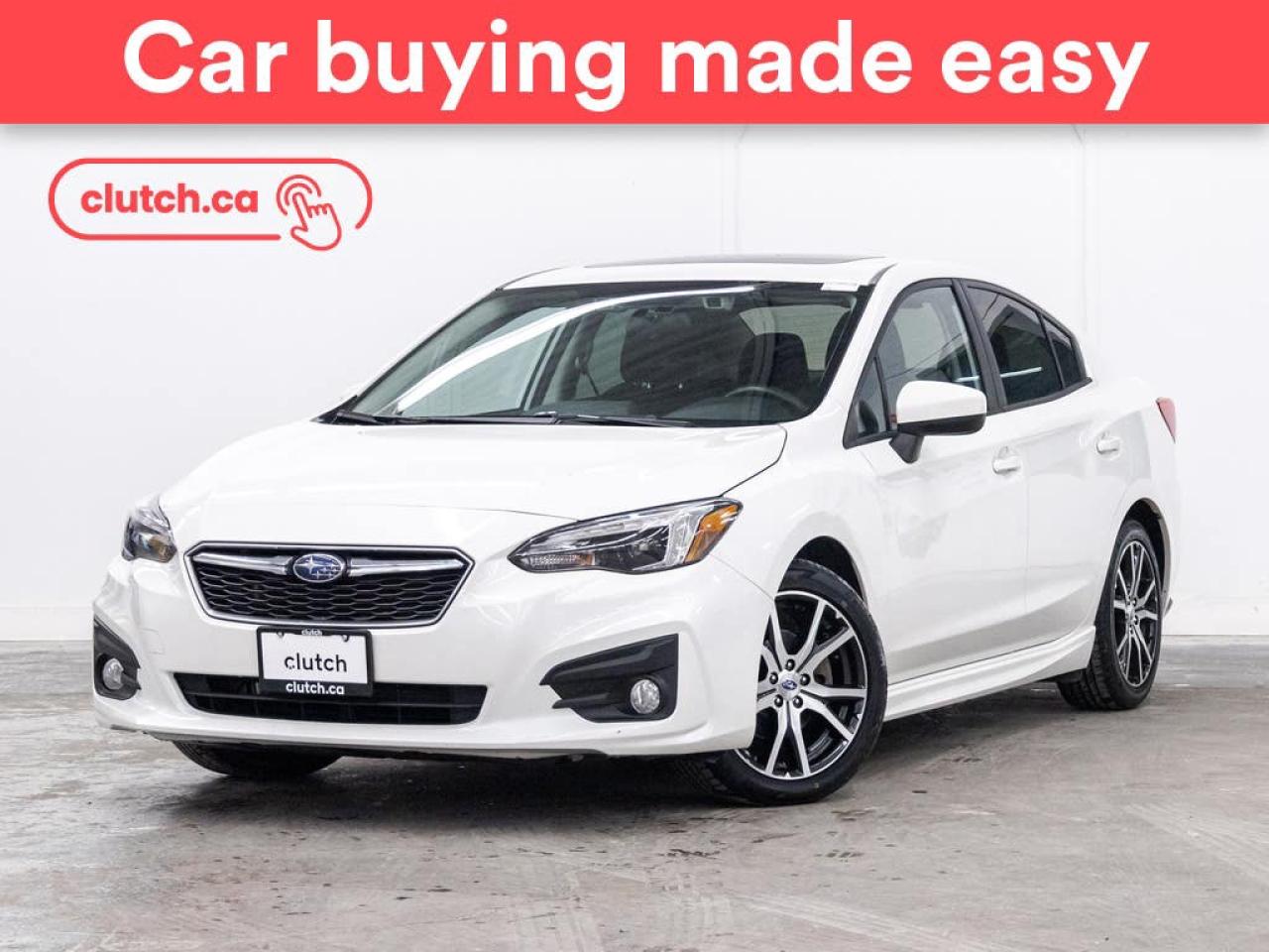 Used 2019 Subaru Impreza Sport w/ EyeSight AWD w/ Apple CarPlay & Android Auto, Power Moonroof, Heated Front Seats for sale in Toronto, ON