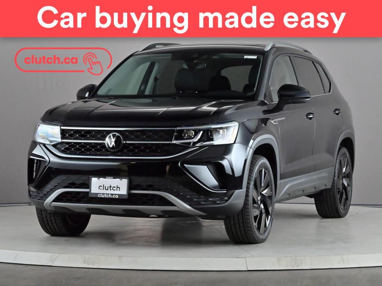 Used 2024 Volkswagen Taos Highline AWD w/ Apple CarPlay, Heated Front Seats, Rearview Cam for sale in Toronto, ON