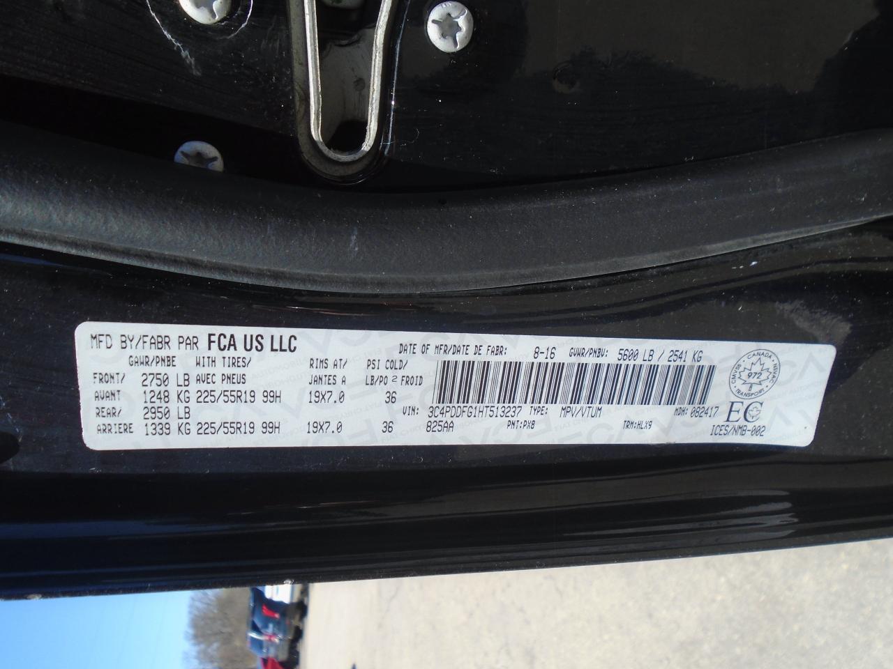 2017 Dodge Journey AWD 4dr GT 7 PASS. - Photo #36