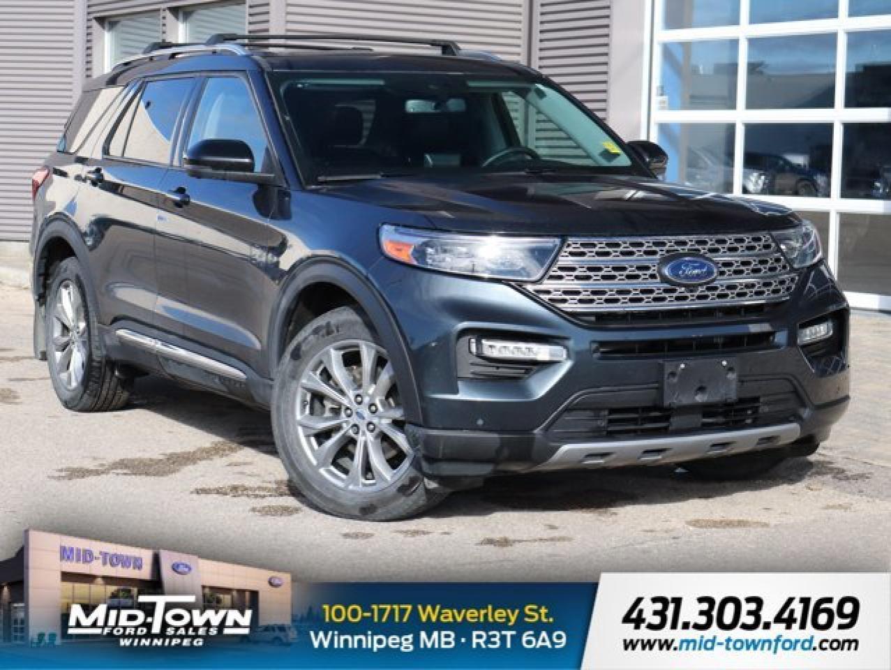 Used 2023 Ford Explorer Limited CLEAN CARFAX, LOCAL TRADE LOW KM for sale in Winnipeg, MB