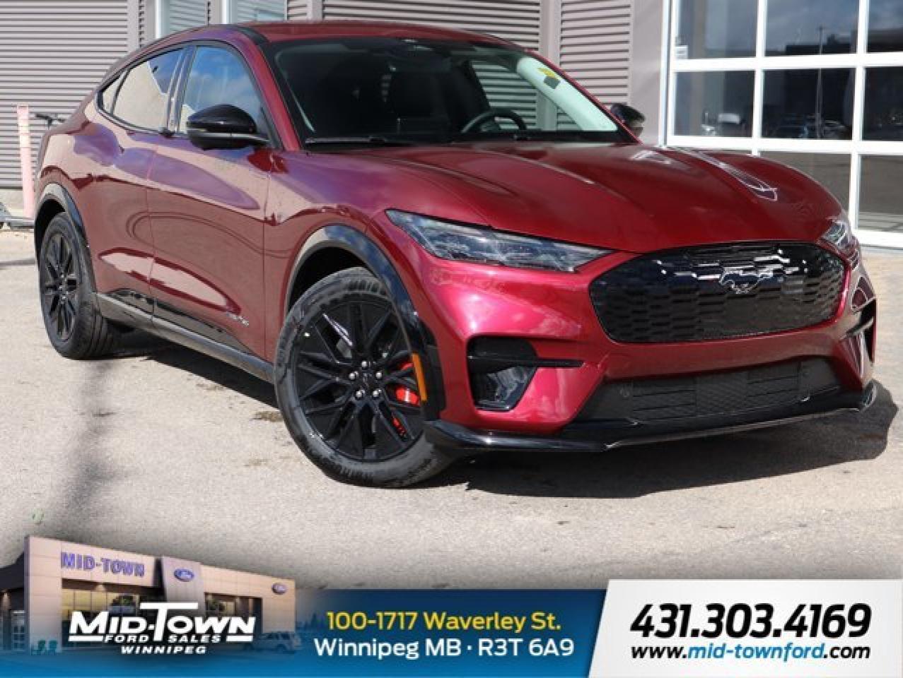 New 2025 Ford Mustang Mach-E Premium | 1 Pedal Drive | Mobile Power Cord for sale in Winnipeg, MB