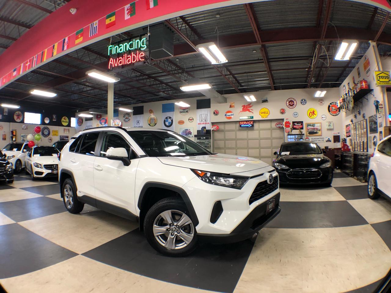 Used 2022 Toyota RAV4 LE HYBRID AWD L/ASSIST B/SPOT P/START BACKUP CAMER for sale in North York, ON