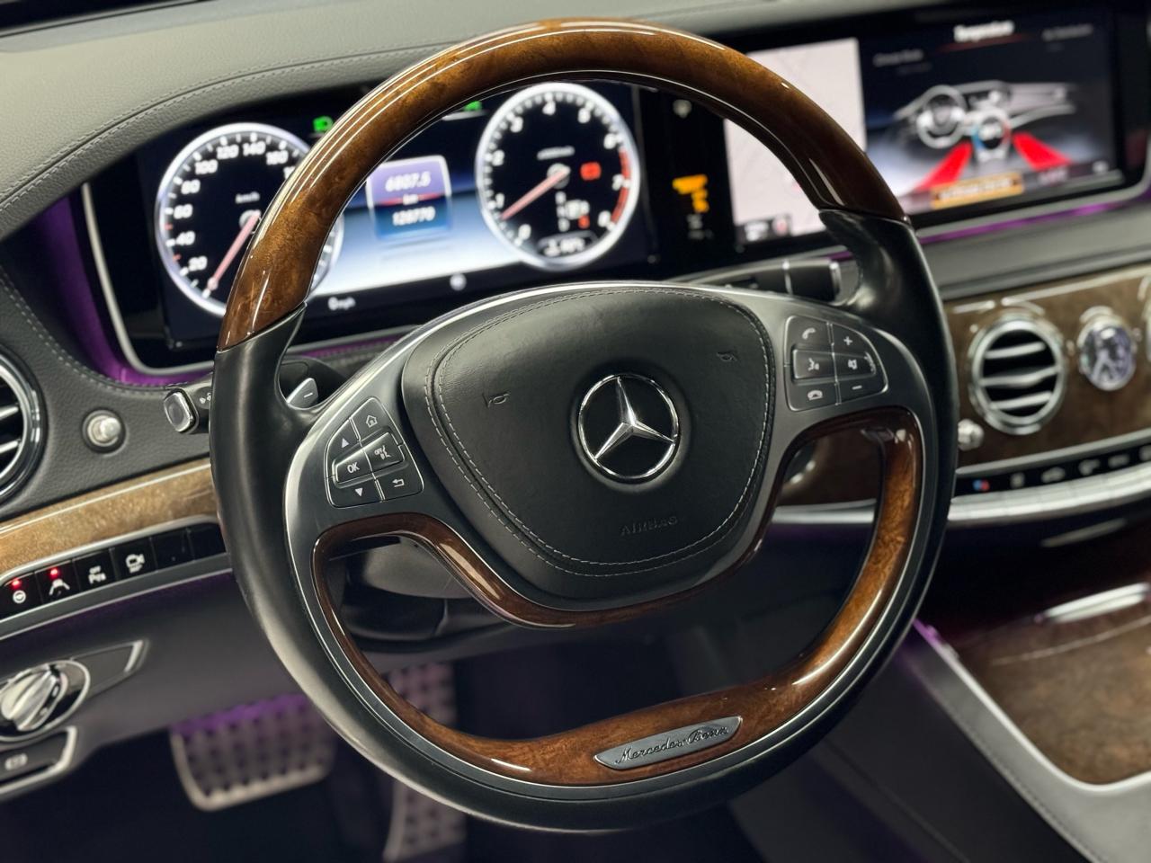 2016 Mercedes-Benz S550 4MATIC LWB|AMG PKG|NAVI|360CAM|ACC|LKA|MASSAGE SEATS| - Photo #8