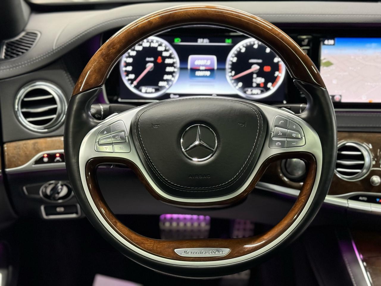 2016 Mercedes-Benz S550 4MATIC LWB|AMG PKG|NAVI|360CAM|ACC|LKA|MASSAGE SEATS| - Photo #11