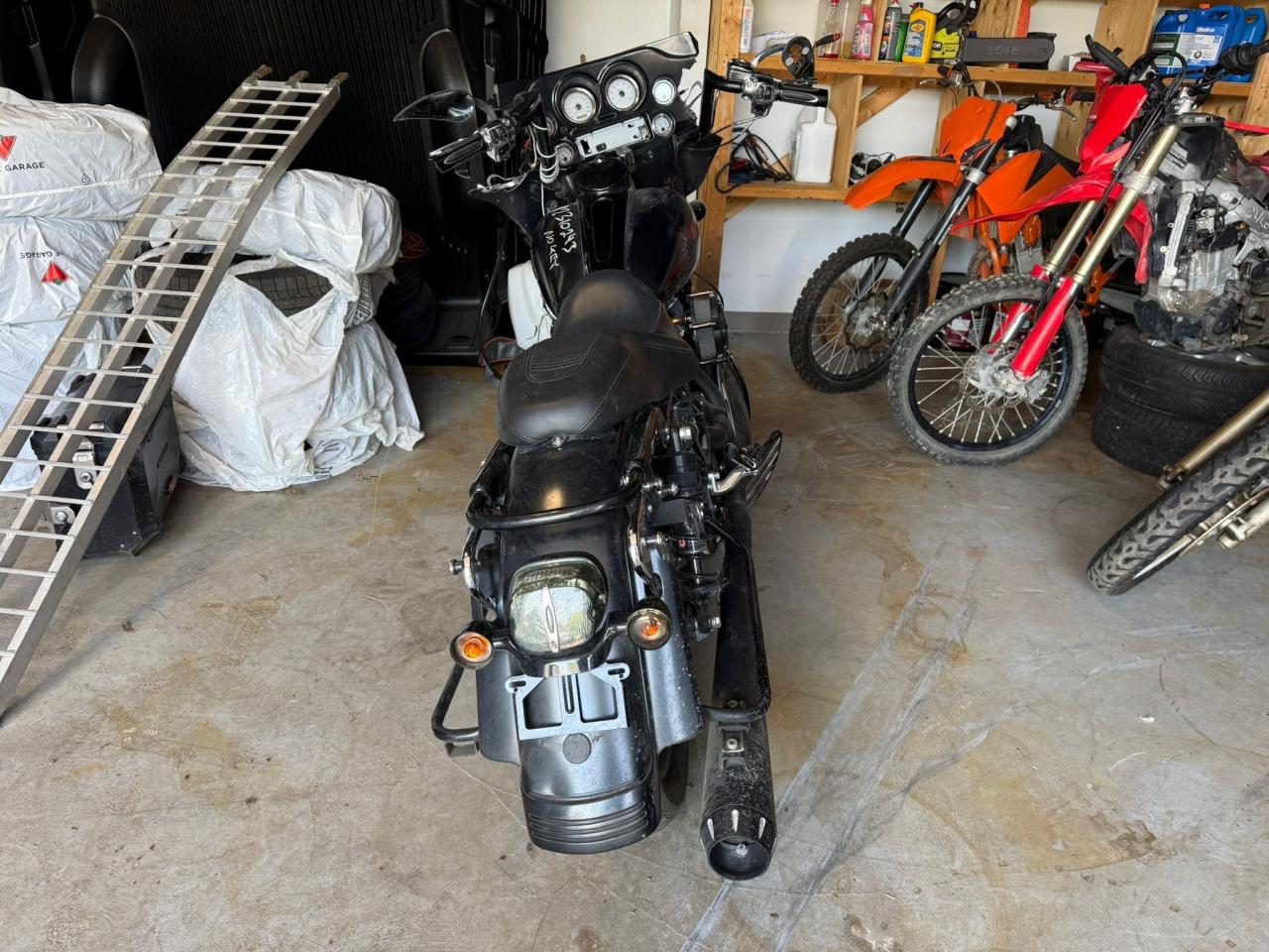 2006 Harley-Davidson FLHX CUSTOM, BUILT MOTOR, WHEELS, IRREPARABLE, PARTS - Photo #4