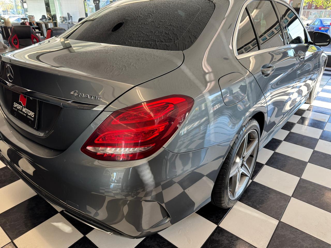 2017 Mercedes-Benz C-Class C300 4MATIC+New Tires+Roof+GPS+Camera Photo36