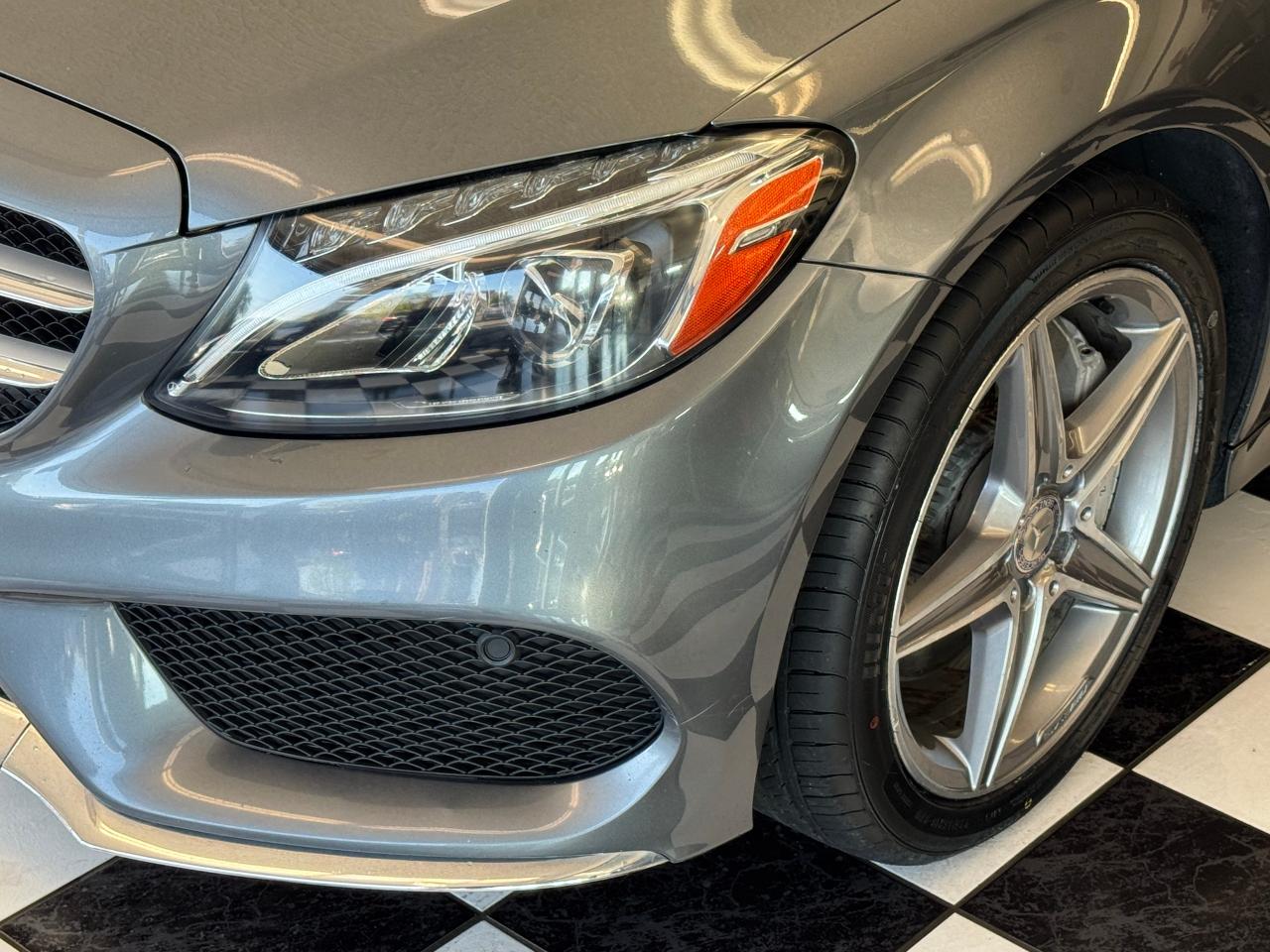 2017 Mercedes-Benz C-Class C300 4MATIC+New Tires+Roof+GPS+Camera Photo34