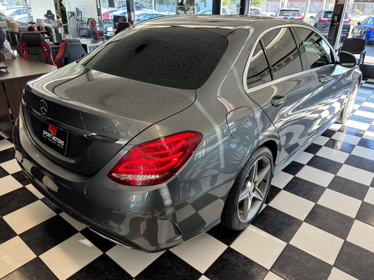 2017 Mercedes-Benz C-Class C300 4MATIC+New Tires+Roof+GPS+Camera Photo7