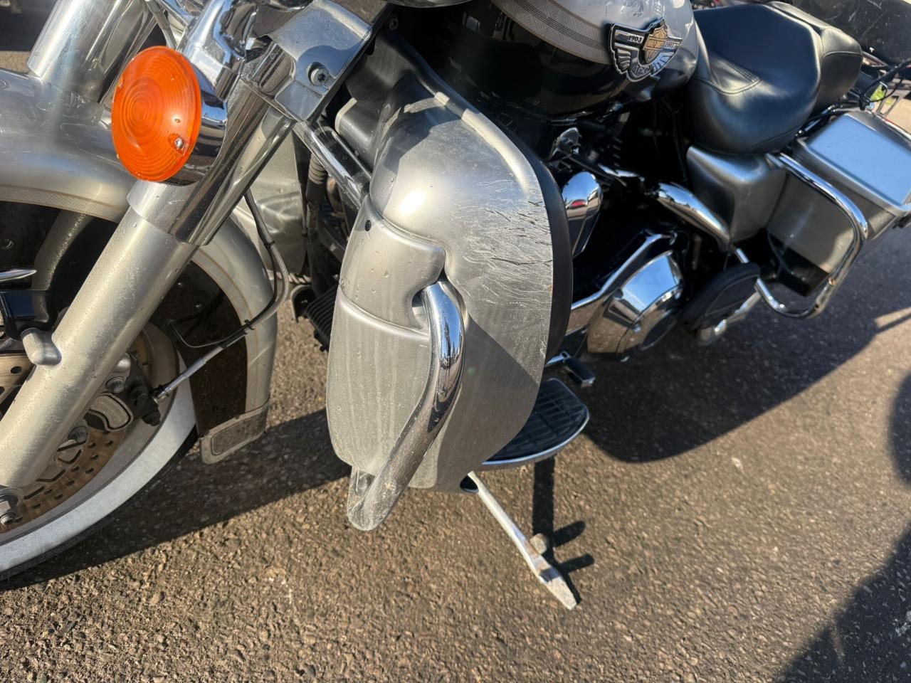 2003 Harley-Davidson FLHTCUI ELECTRA GLIDE 100 ANNIVERSARY, RUNS WELL, DAMAGED - Photo #11