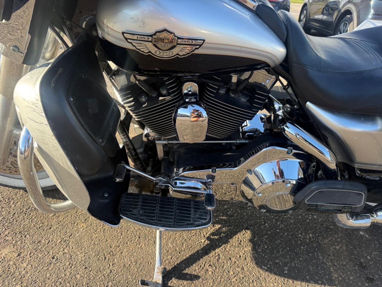 2003 Harley-Davidson FLHTCUI ELECTRA GLIDE 100 ANNIVERSARY, RUNS WELL, DAMAGED - Photo #14
