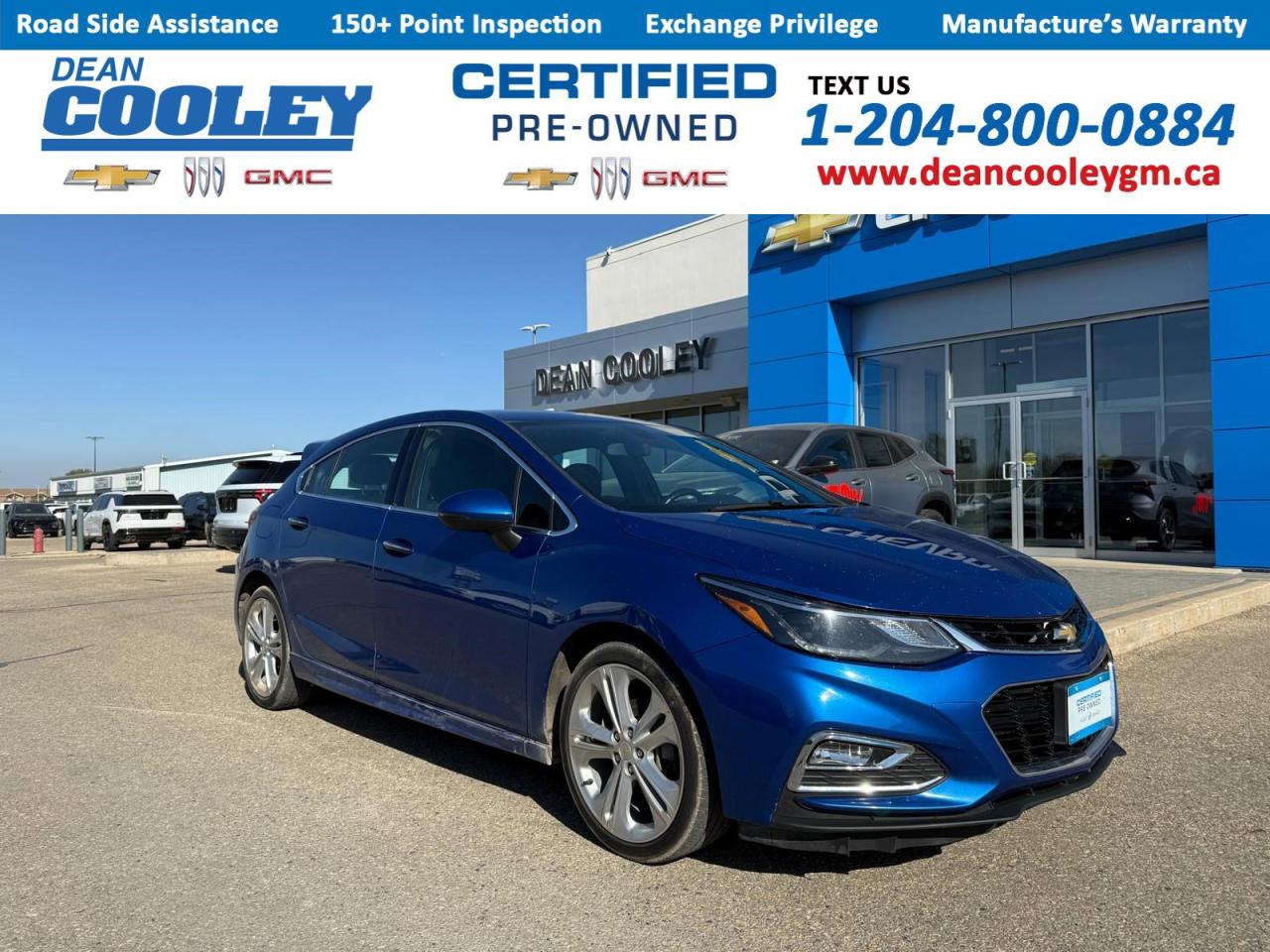 Used 2018 Chevrolet Cruze Premier for sale in Dauphin, MB