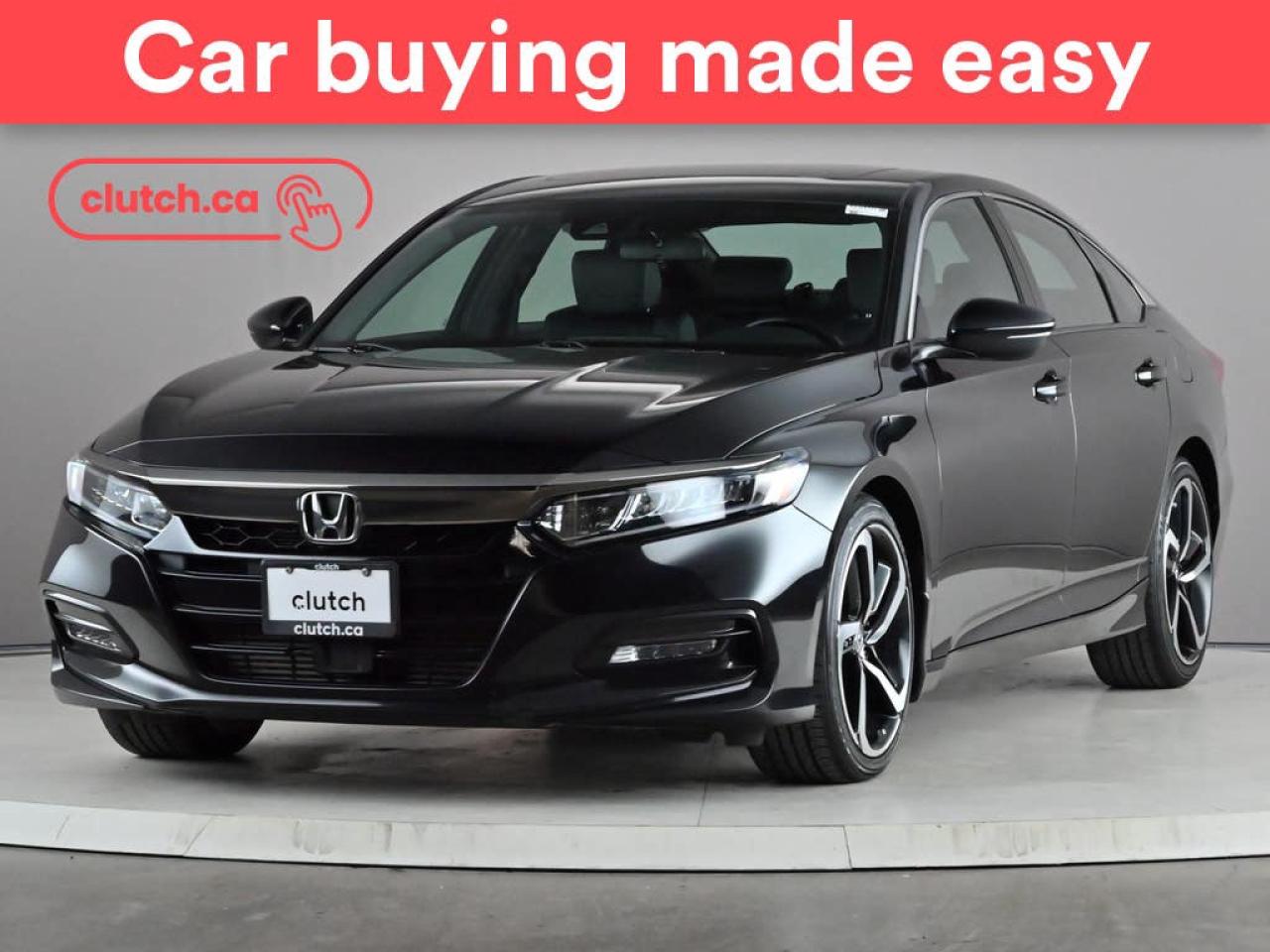 Used 2019 Honda Accord Sport w/ Apple CarPlay, Heated Front Seats, Rearview Cam for sale in Toronto, ON