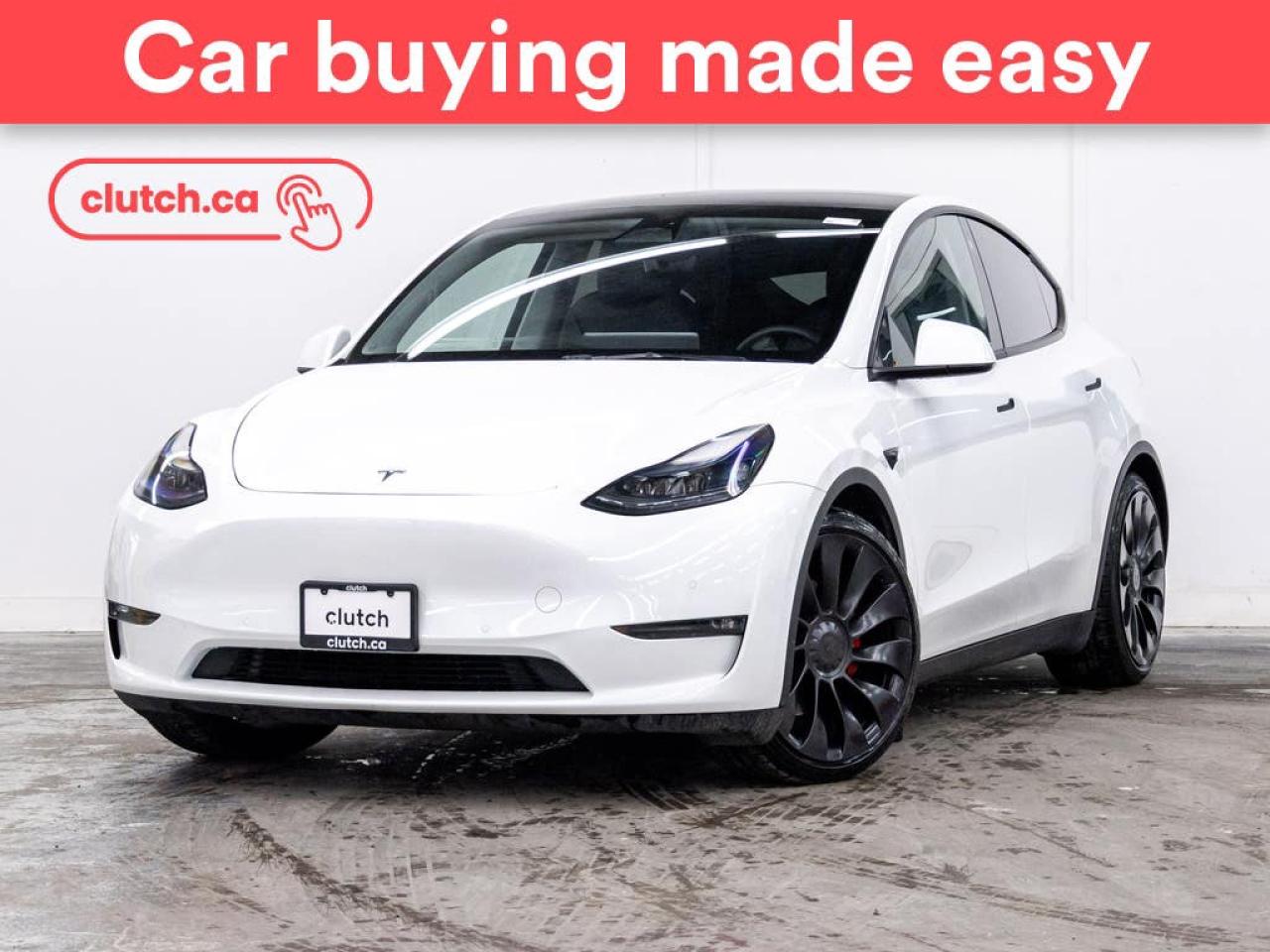 Used 2022 Tesla Model Y Performance AWD w/ Nav, Heated Steering Wheel, Heated Front Seats for sale in Toronto, ON