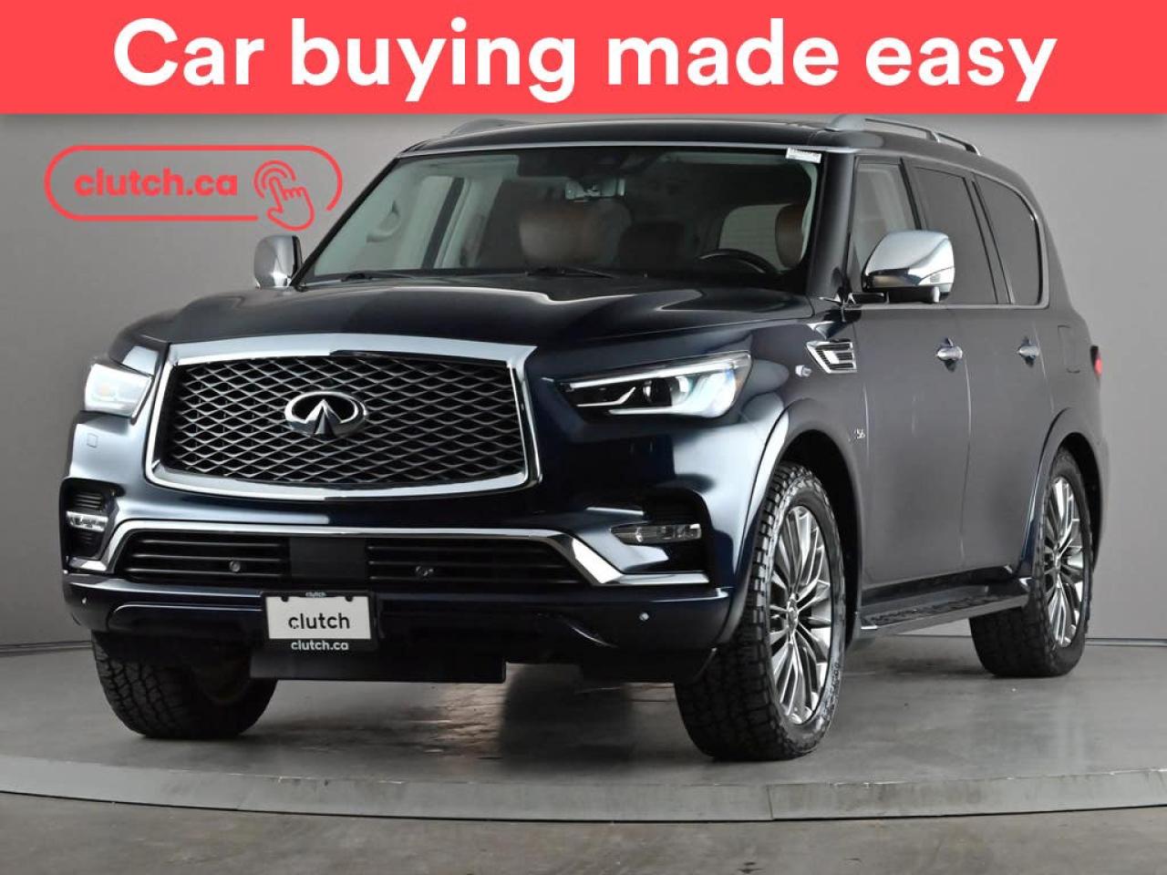 Used 2019 Infiniti QX80 Luxe AWD w/ Heated Front Seats, Rearview Camera, Cruise Control for sale in Toronto, ON