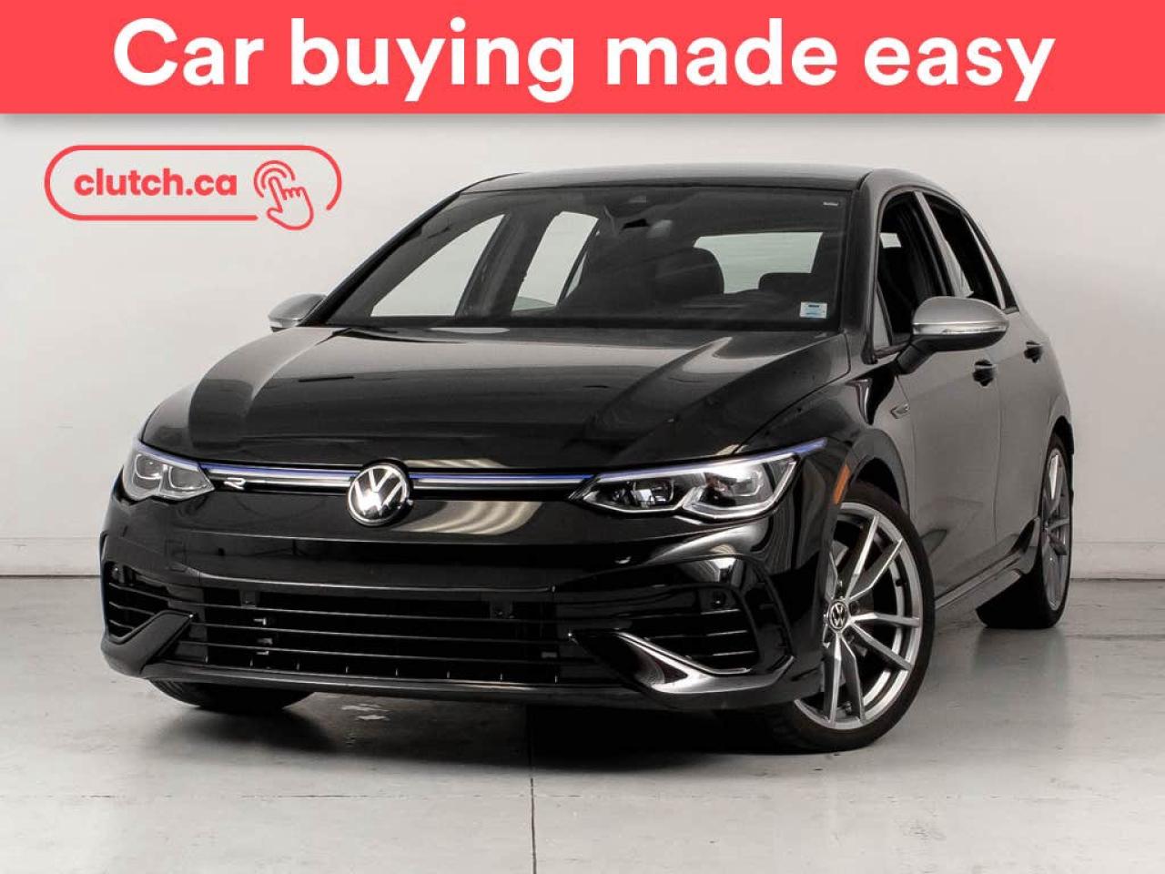 Used 2024 Volkswagen Golf R Base AWD w/ Sunroof, Heated Seats, Rearview Cam for sale in Bedford, NS