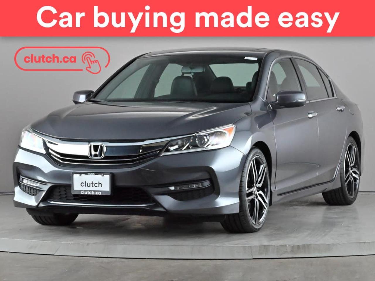 Used 2016 Honda Accord Sport w/ Apple CarPlay, Heated Front Seats, Rearview Cam for sale in Toronto, ON