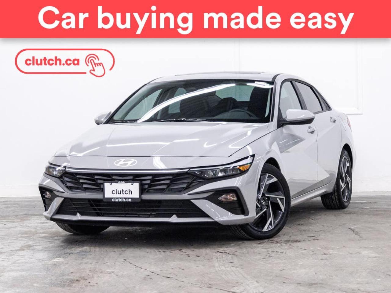 Used 2025 Hyundai Elantra Preferred w/ Technology Pkg w/ Apple CarPlay & Android Auto, Power Moonroof, Nav for sale in Toronto, ON