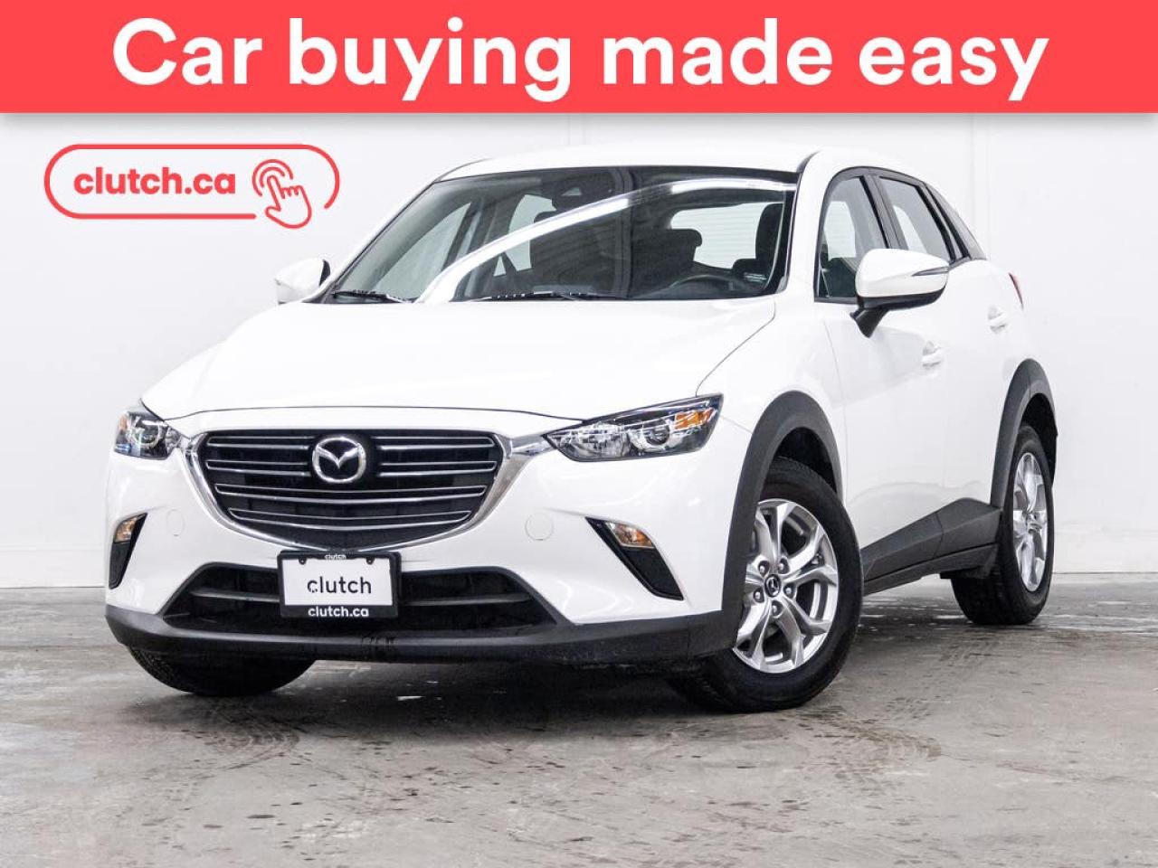 Used 2019 Mazda CX-3 GS w/Apple CarPlay & Android Auto, Heated Front Seats, Backup Cam for sale in Toronto, ON