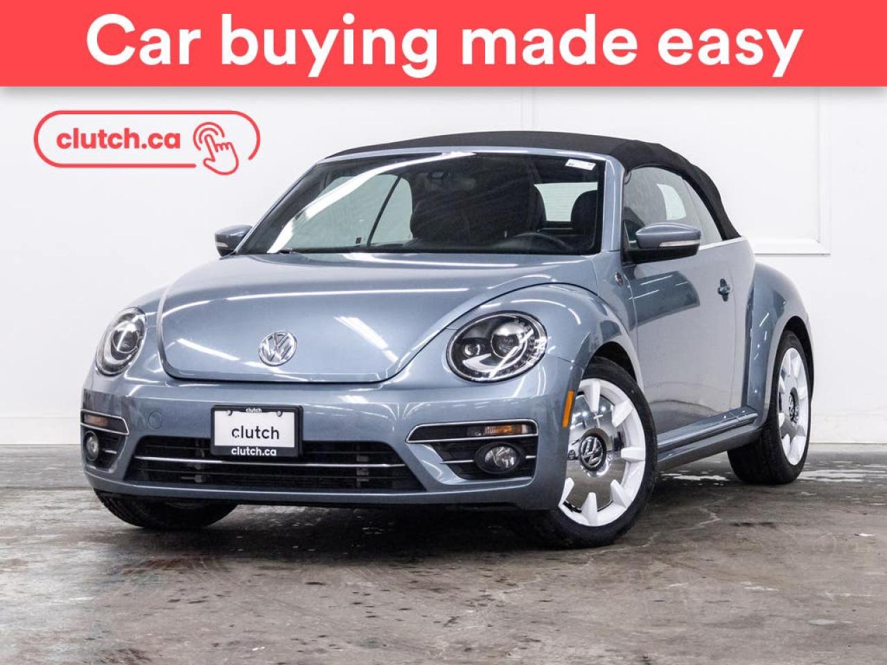 Used 2019 Volkswagen Beetle Wolfsburg Edition w/Apple CarPlay & Android Auto, Heated Front Seats, Backup Cam for sale in Toronto, ON