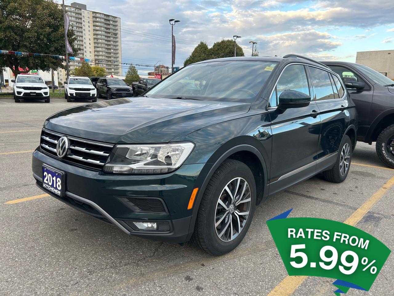 Used 2018 Volkswagen Tiguan COMFORTLINE for sale in Kitchener, ON