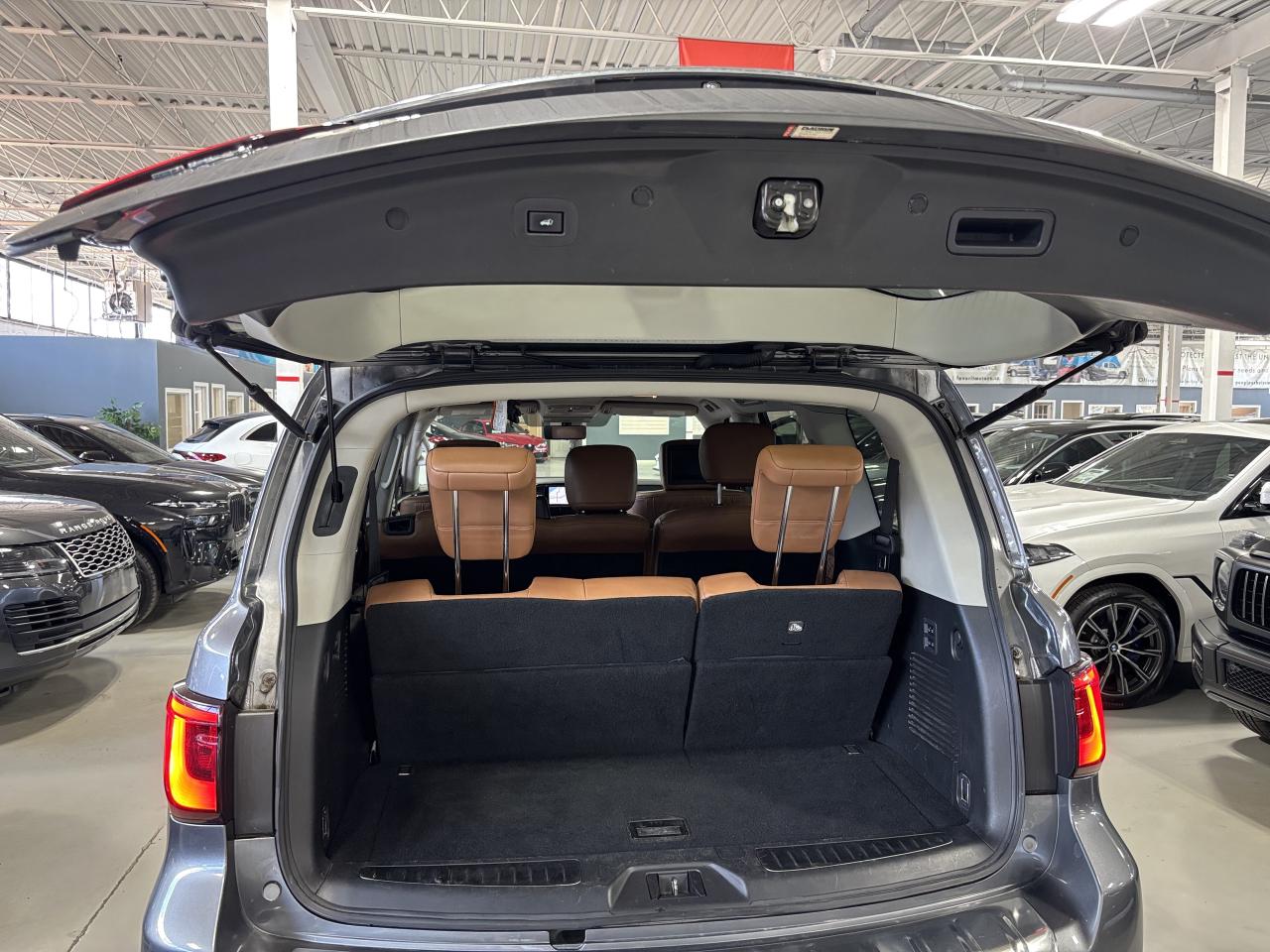 2020 Infiniti QX80 ProACTIVE|AWD|8PASS|REARDVD|BROWNLEATHER|NAV|BOSE| - Photo #7