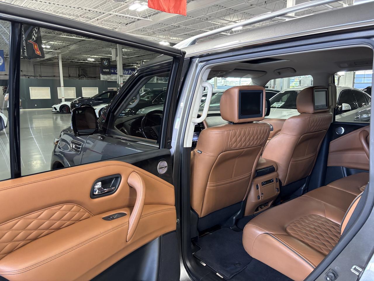 2020 Infiniti QX80 ProACTIVE|AWD|8PASS|REARDVD|BROWNLEATHER|NAV|BOSE| - Photo #10