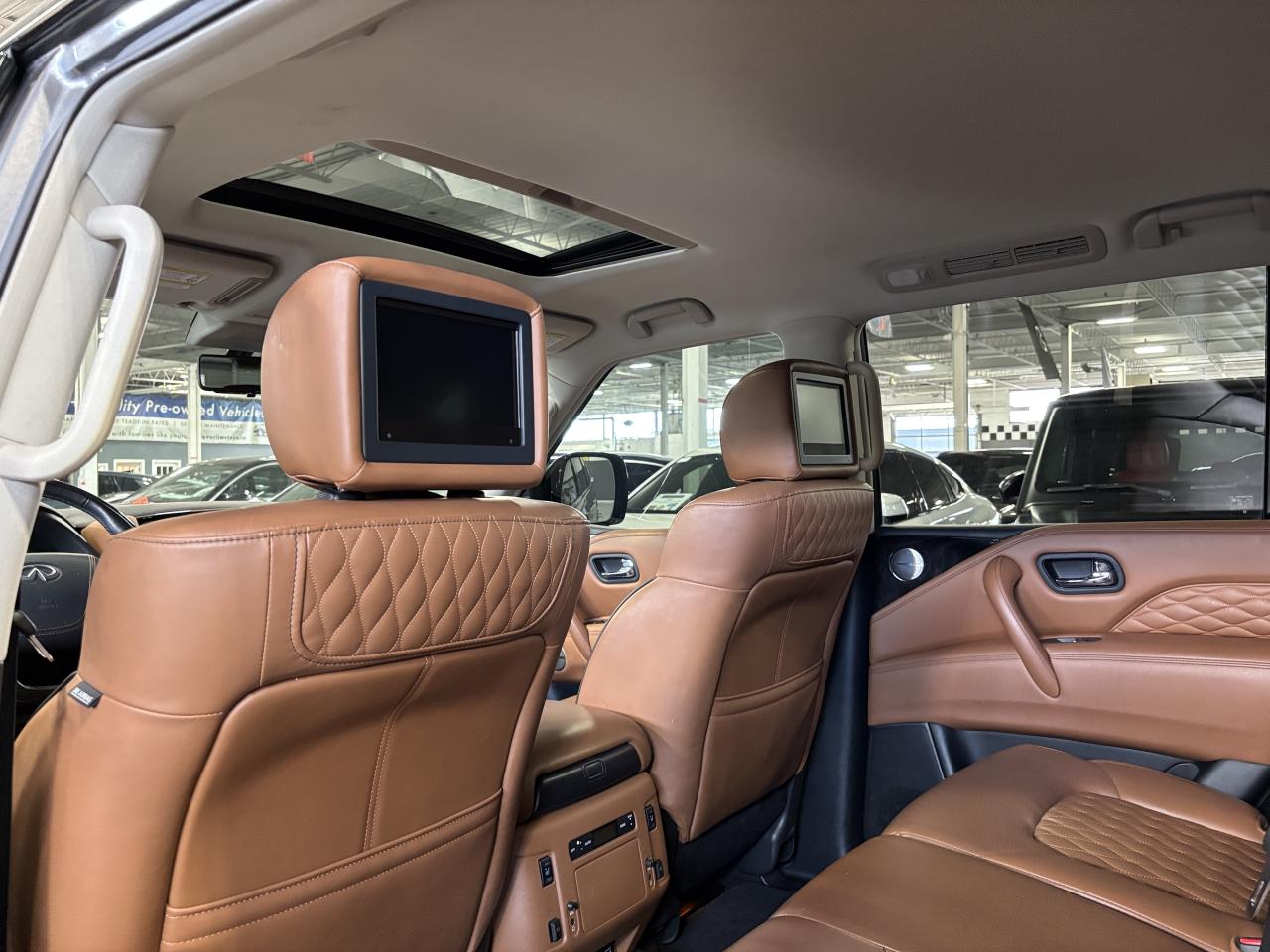2020 Infiniti QX80 ProACTIVE|AWD|8PASS|REARDVD|BROWNLEATHER|NAV|BOSE| - Photo #11