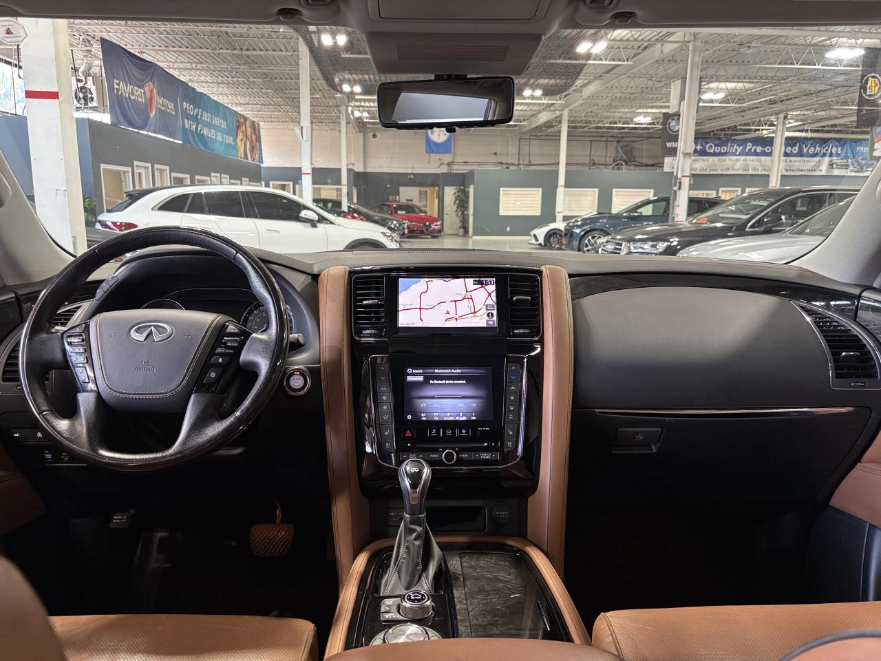 2020 Infiniti QX80 ProACTIVE|AWD|8PASS|REARDVD|BROWNLEATHER|NAV|BOSE| - Photo #16