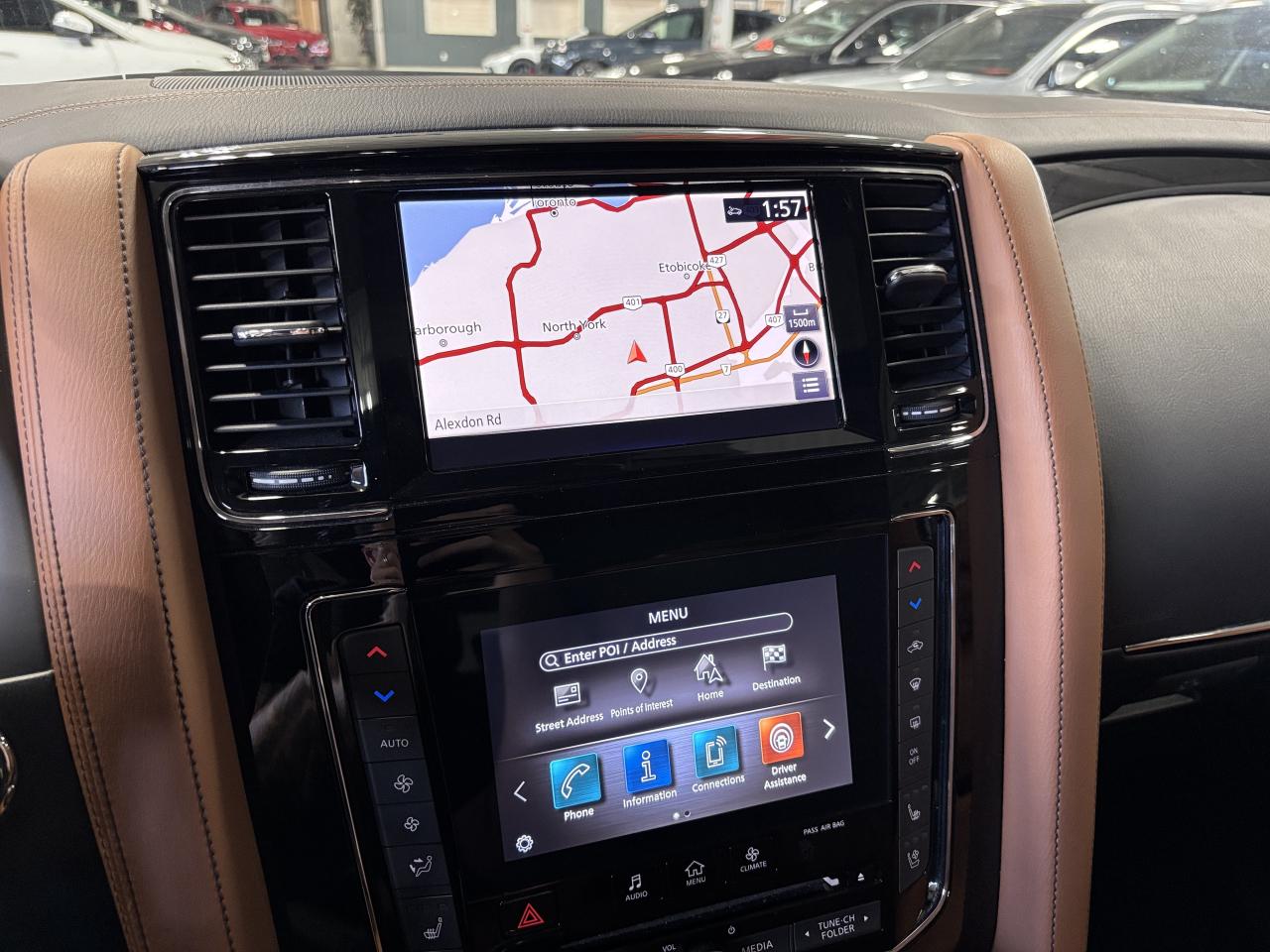 2020 Infiniti QX80 ProACTIVE|AWD|8PASS|REARDVD|BROWNLEATHER|NAV|BOSE| - Photo #29