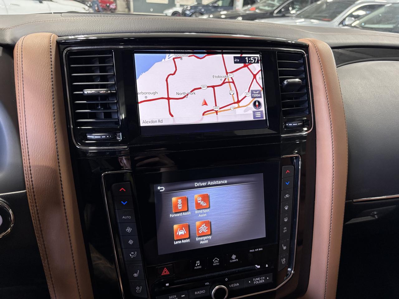 2020 Infiniti QX80 ProACTIVE|AWD|8PASS|REARDVD|BROWNLEATHER|NAV|BOSE| - Photo #31