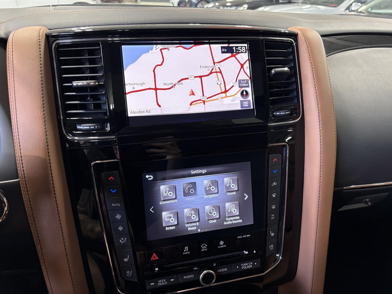 2020 Infiniti QX80 ProACTIVE|AWD|8PASS|REARDVD|BROWNLEATHER|NAV|BOSE| - Photo #34