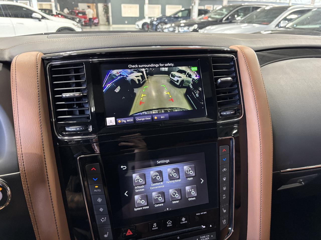 2020 Infiniti QX80 ProACTIVE|AWD|8PASS|REARDVD|BROWNLEATHER|NAV|BOSE| - Photo #38