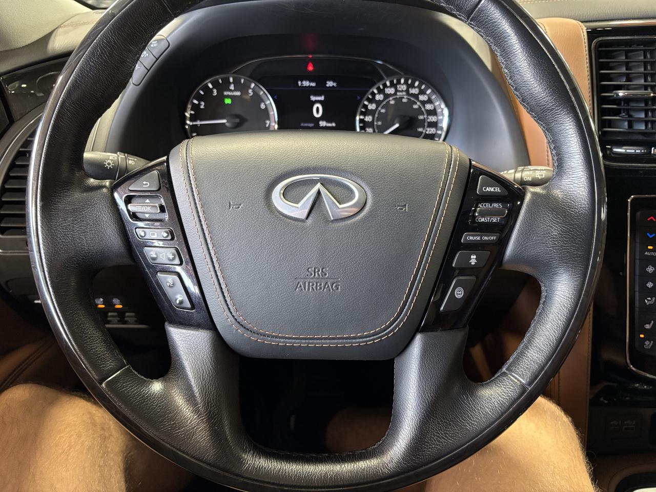 2020 Infiniti QX80 ProACTIVE|AWD|8PASS|REARDVD|BROWNLEATHER|NAV|BOSE| - Photo #41